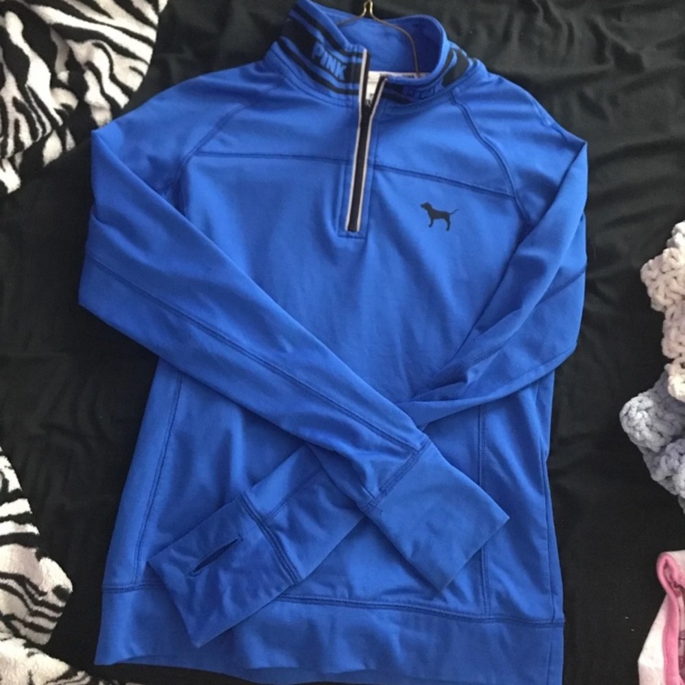 PINK ultimate half zip